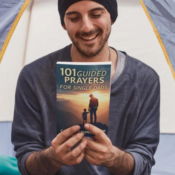 A man reading the prayer book