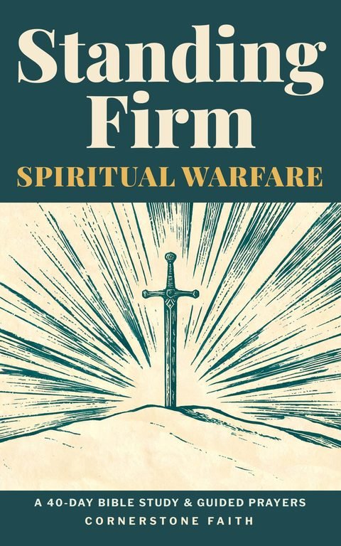 Cover of Standing Firm: A 40-Day Bible Study and Guided Prayers for Spiritual Warfare