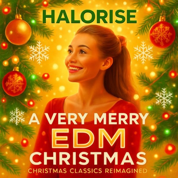 A Very Merry EDM Christmas cover